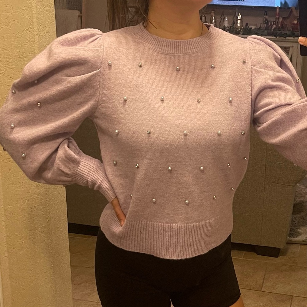 Purple Sweater